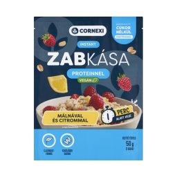 Cornexi málnás-citromos instant zabkása proteinnel 50g