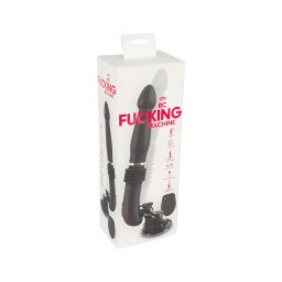 You2Toys - RC Fucking Machine - akkus lökő vibrátor (fekete)