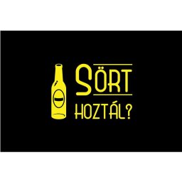 Tréfás Lábtörlő/ Sört hoztál?