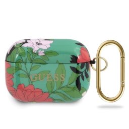 Guess Flower AirPods Pro tartó (zöld)