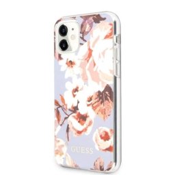 Guess Flower iPhone 11/11 Pro/11 Pro max telefontok (lila) - 11