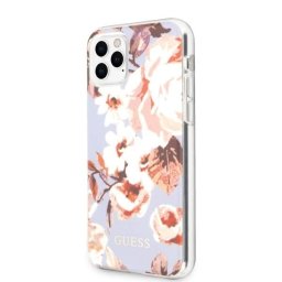 Guess Flower iPhone 11/11 Pro/11 Pro max telefontok (lila) - 11 Pro Max