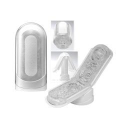 TENGA Flip Zero - szuper-maszturbátor (fehér)