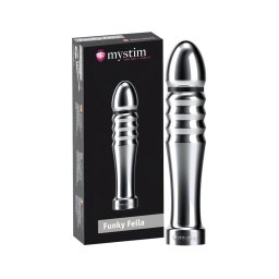 mystim Funky Fella - bordázott elektro dildó