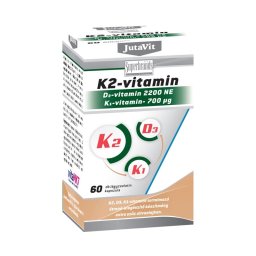 JutaVit K2+D3+K1-vitamin lágykapszula 60x