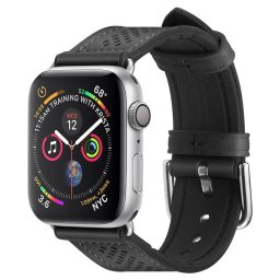 Spigen Retro Fit Band Apple Watch óraszíj (fekete) - 38/40mm
