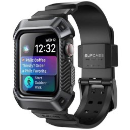 Supcase Unicorn Beetle Pro Apple Watch 4/5 40mm ütésálló tok + szíj (fekete)