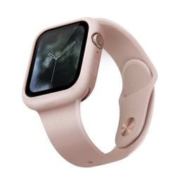 Uniq Lino Apple Watch 4/5 szilikon tok (rózsaszín) - 40mm