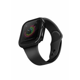 Uniq Valencia Apple Watch 4/5 aluminium tok (fekete) - 40mm