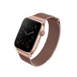 Uniq Dante Apple Watch milánói fém szíj (rose gold) - 38-40-41mm