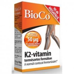 BioCo K2-vitamin tabletta - 90db