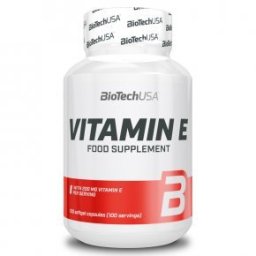 BioTech USA E-vitamin gélkapszula - 100db