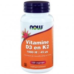 Now D3 és K2 vitamin - 120 db