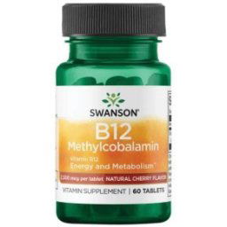 Swanson B12-vitamin rágótabletta - 60db
