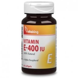 Vitaking E-vitamin 400NE gélkapszula - 60db