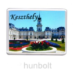 Keszthely Festetics-kastély hűtőmágnes (műanyag keretes)