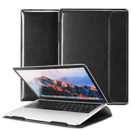Dux Ducis HEFI MacBook kitámasztható tok (fekete) - 15.4"