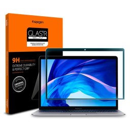 Spigen Glass Fc MacBook Air 13" 2018-2020 üvegfólia (fekete)