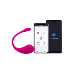 Lovense Lush 2 - hordható App-vezérelt vibrációs tojás (pink)
