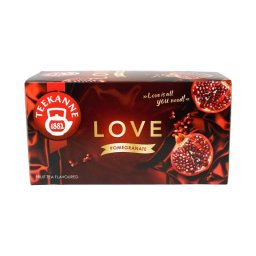 Teekanne Love gyümölcstea gránátalmával 20x