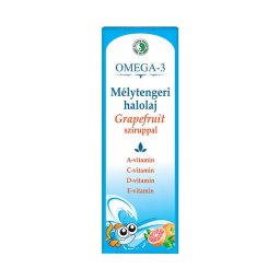 Dr. Chen Omega-3 Mélytengeri halolaj grapefruit sziruppal 500ml