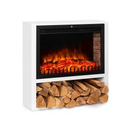 Klarstein Mauna Loa elektromos kandalló 2000 W LED-lángok távirányítóval fa polccal (FP1-Mauna Loa)