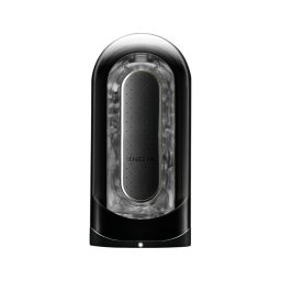 TENGA Flip Zero - vibrációs maszturbátor férfiaknak (fekete)