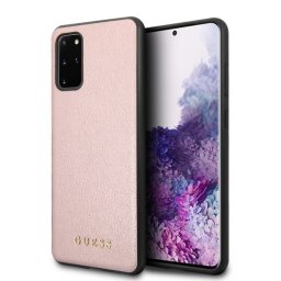 Guess Iridescent Samsung S20+ G985 telefontok (rose gold)