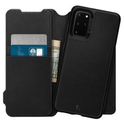 Spigen Ciel Wallet Brick Samsung Galaxy S20+ kinyitható telefontok (fekete)
