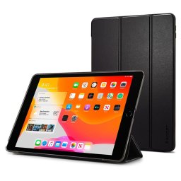 Spigen Smart Fold oldalra nyíló tok iPad 10.2" (fekete)