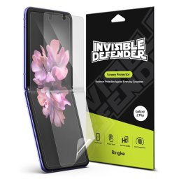 Ringke Invisible Defender kijelzővédő TPU fólia Samsung Galaxy Z Flip (2db)