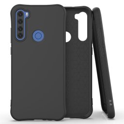 Soft Color Case flexibilis gél telefontok Xiaomi Redmi Note 8T (többféle színben) - Fekete