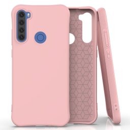 Soft Color Case flexibilis gél telefontok Xiaomi Redmi Note 8T (többféle színben) - Rózsaszín