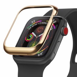 Ringke Bezel Apple Watch 4/5 44mm kijelző védő fémkeret (arany)