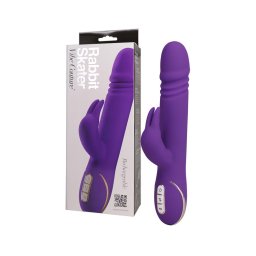 Vibe Couture Rabbit Skater - Nyuszis, lökő vibrátor (lila)