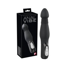 You2Toys - Anal Vibe - lökő, anál vibrátor (fekete)