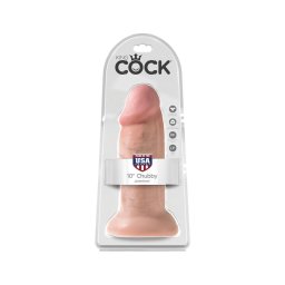 King Cock 10 dildó (25 cm, testszínű)