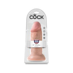 King Cock 10 dildó (25cm) - natúr
