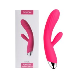 Svakom Angel - vízálló, melegítő, csiklókaros vibrátor (piros)