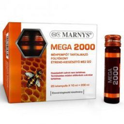 Marnys Mega 2000 méhpempőt tartalmazó ivóampulla - 20x10ml