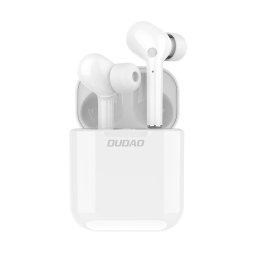 Dudao mini vezetéknélküli fülhallgató Bluetooth 5.0 TWS headset (fehér)