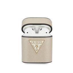 Guess Saffiano AirPods tartó GUACA2VSATMLLG (bézs)