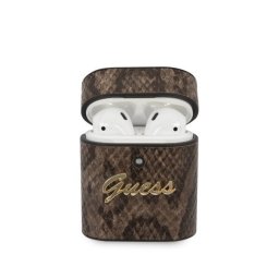 Guess Python AirPods tartó (barna)