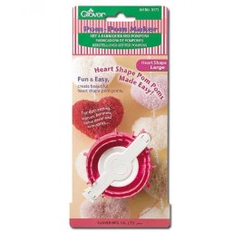 Clover szív formájú pompon készítő készlet - CL3171