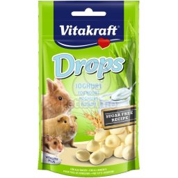 Vitakraft Drops joghurtos jutalomfalat 75 g