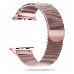 Tech-Protect Milaneseband milánói szíj Apple Watch 38/40mm (rose gold)