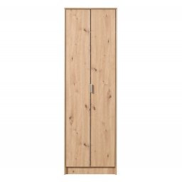 Cipősszekrény 60x191,5x33cm Neo, kézműves tölgy 2C