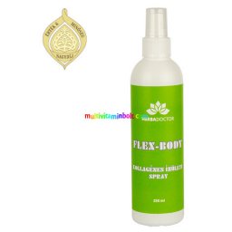 Flex body kollagénes ízületi spray 250 ml, Kollagén, Glükozamin, MSM, gyógynövények - HerbaDoctor