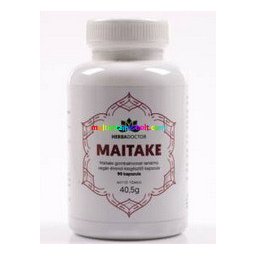 Maitake gomba 90 db kapszula, Grifola fondosa, 100 % maitake mecelium 1 kapszulában: 348 mg - HerbaDoctor