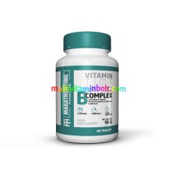 B-Complex Prémium 60 db kapszula, B, A, D, E, C-vitaminokkal, vassal, szelénnel, krómmal és gyógynövényekkel - Marathontime
